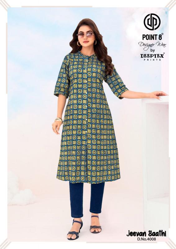Deeptex jeevan sathi vol-4 kurti wholesaler in baguiati
